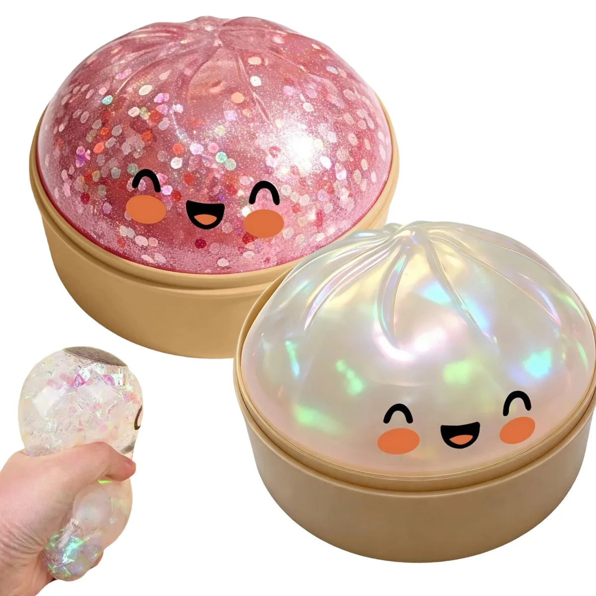 Steamed Bun Squishy Squeeze Fidget Toy – Sensory Party Gift Squishy Fidget Toy Axl