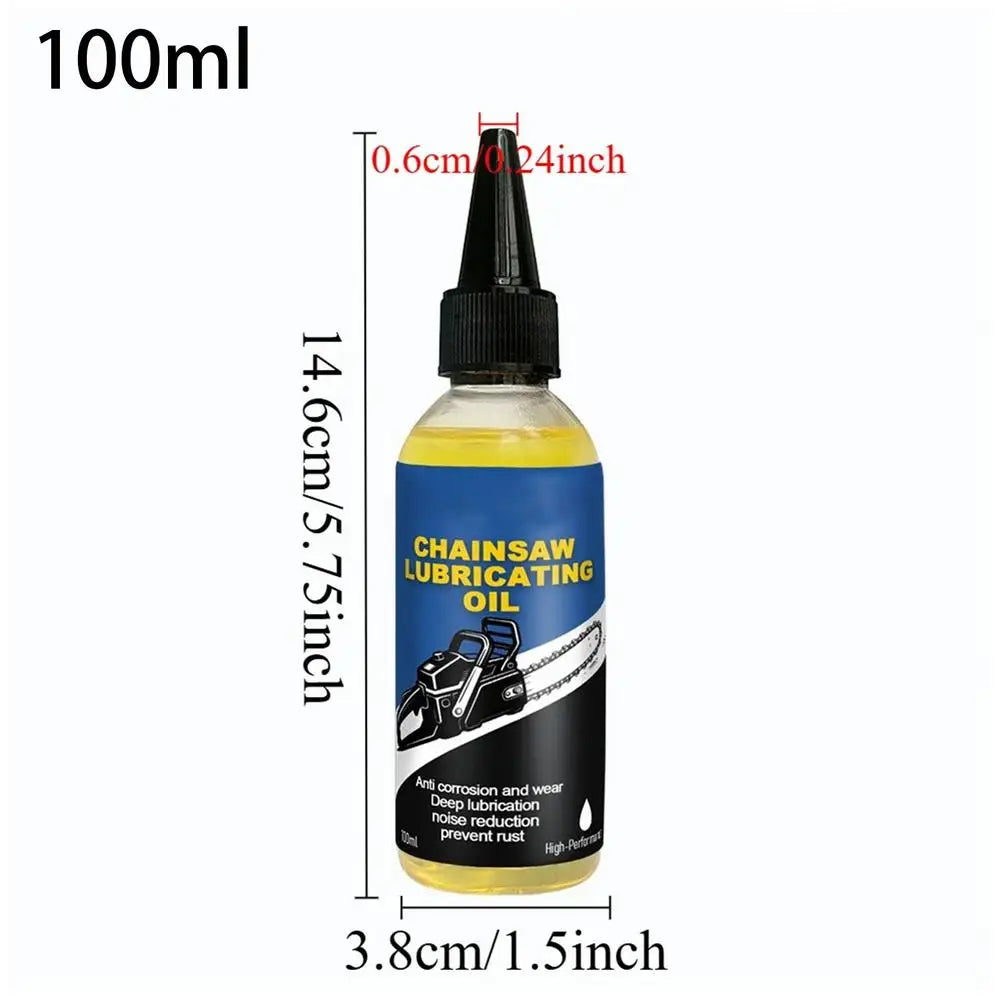 Chainsaw & Chain Lube Oil – Anti-Rust Lubricant 100ml Chain Lubricant Oil Axl 1pcs