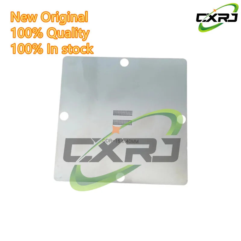 GDDR6 DDR6 FBGA180 Direct Heating BGA Stencil 90×90mm BGA Reballing Stencil Axl