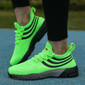 AZGB Women's Athletic Sneakers – Knit Mesh & Reflective Stripe Women's Athletic Sneakers Axl light green 43