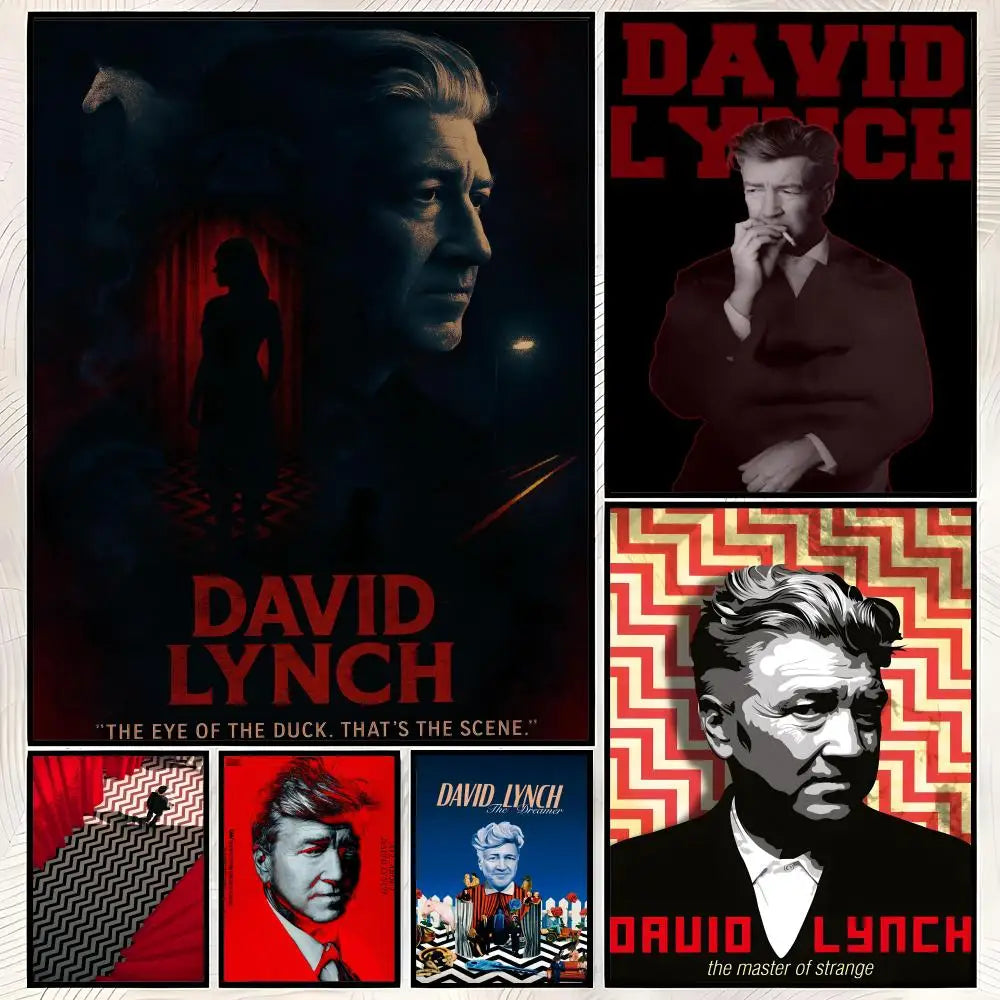 David Lynch Director Wall Art Poster – Self-Stick HD Decor Wall Art Poster Axl