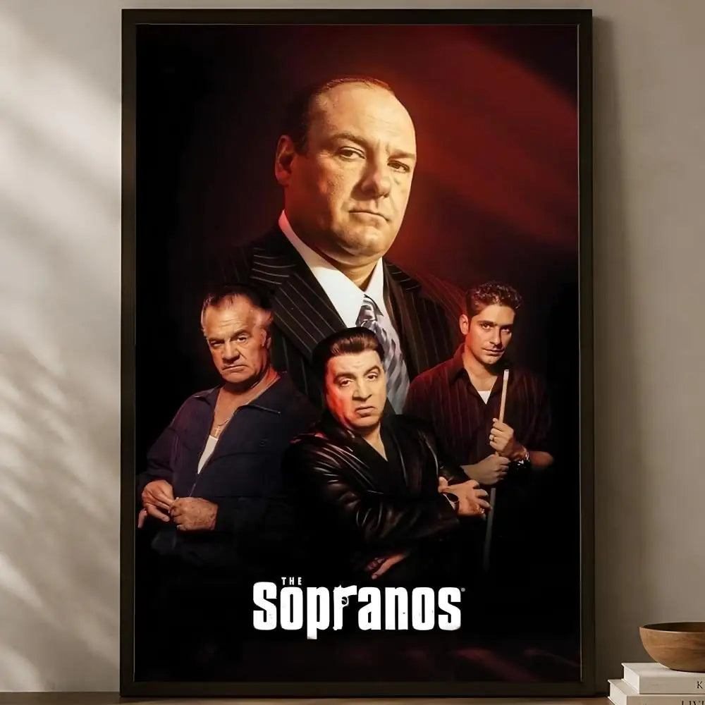 The Sopranos HD Wall Art Poster – Peel & Stick Waterproof Wall Art Poster Axl White05 60X90cmNoframe