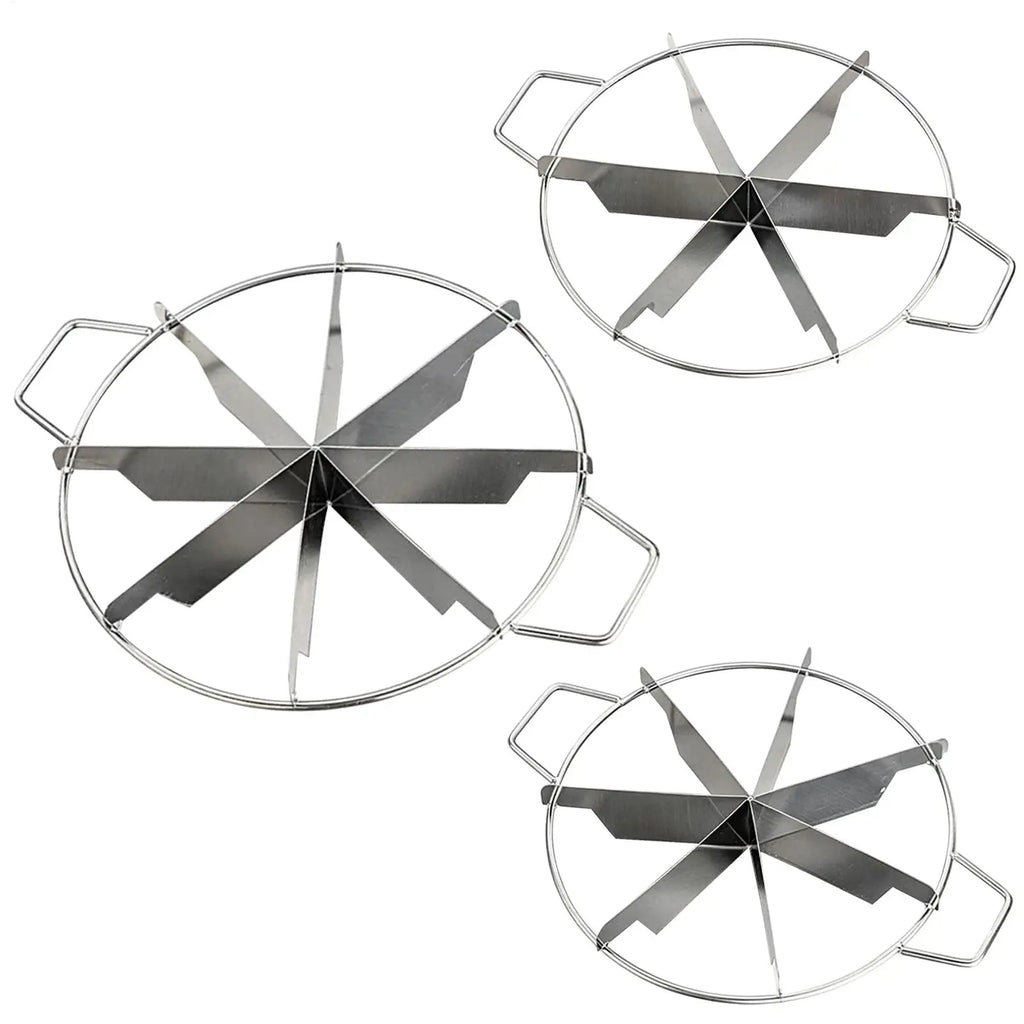 Stainless Steel Cake Divider – 6/7/8 Slice Portion Cutter Cake Portion Cutter Axl