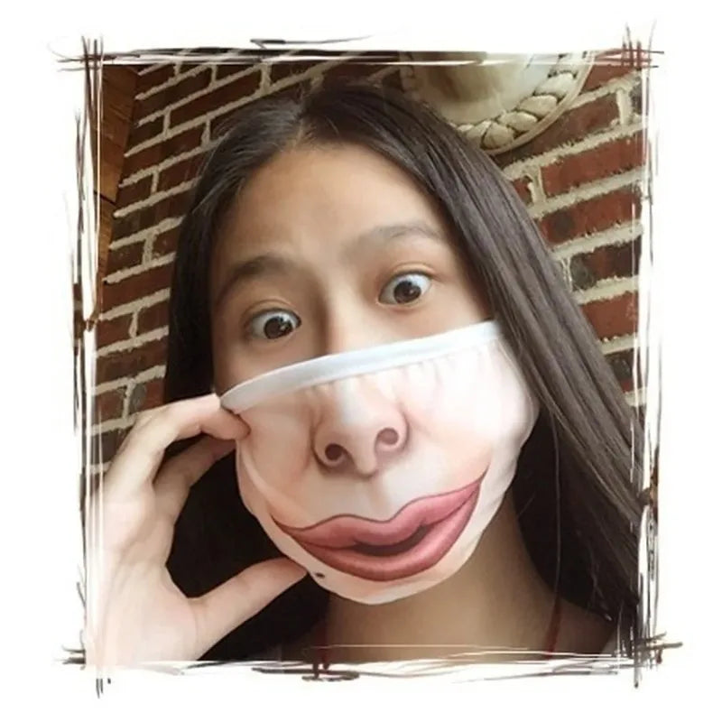3D Puppy Face Mask – Soft Cotton Funny Unisex Animal Mouth Mask Animal Face Mask Axl