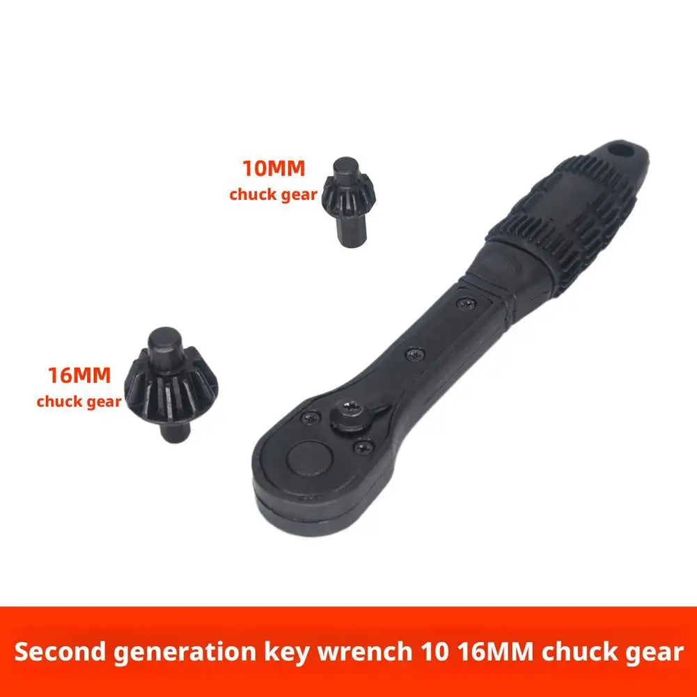 2-in-1 Drill Chuck Key Ratchet Wrench | 5-in-1 Hand Tool Ratchet Wrench Tool Axl J
