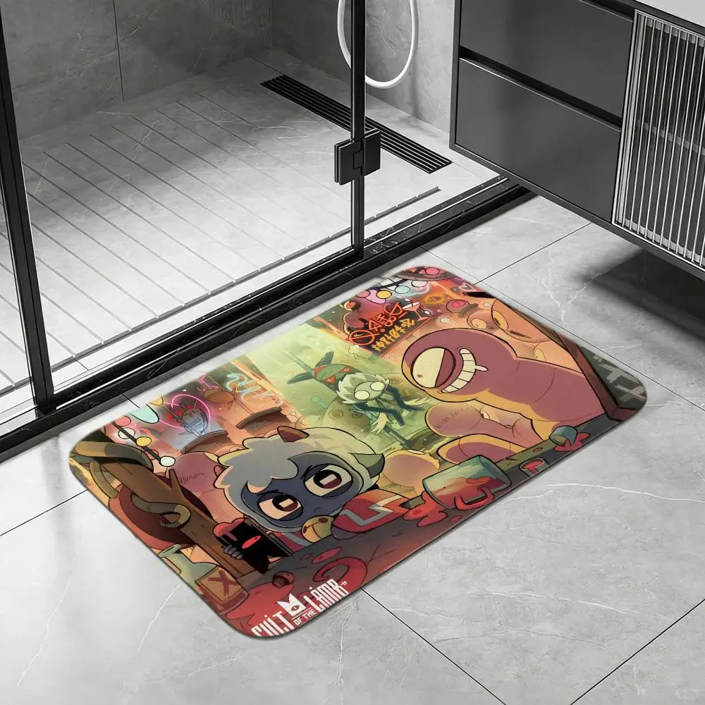 Diatomite Bath Mat – Quick Dry, Non-Slip & Absorbent Floor Mat Bath Mat Axl White5 30x45cm
