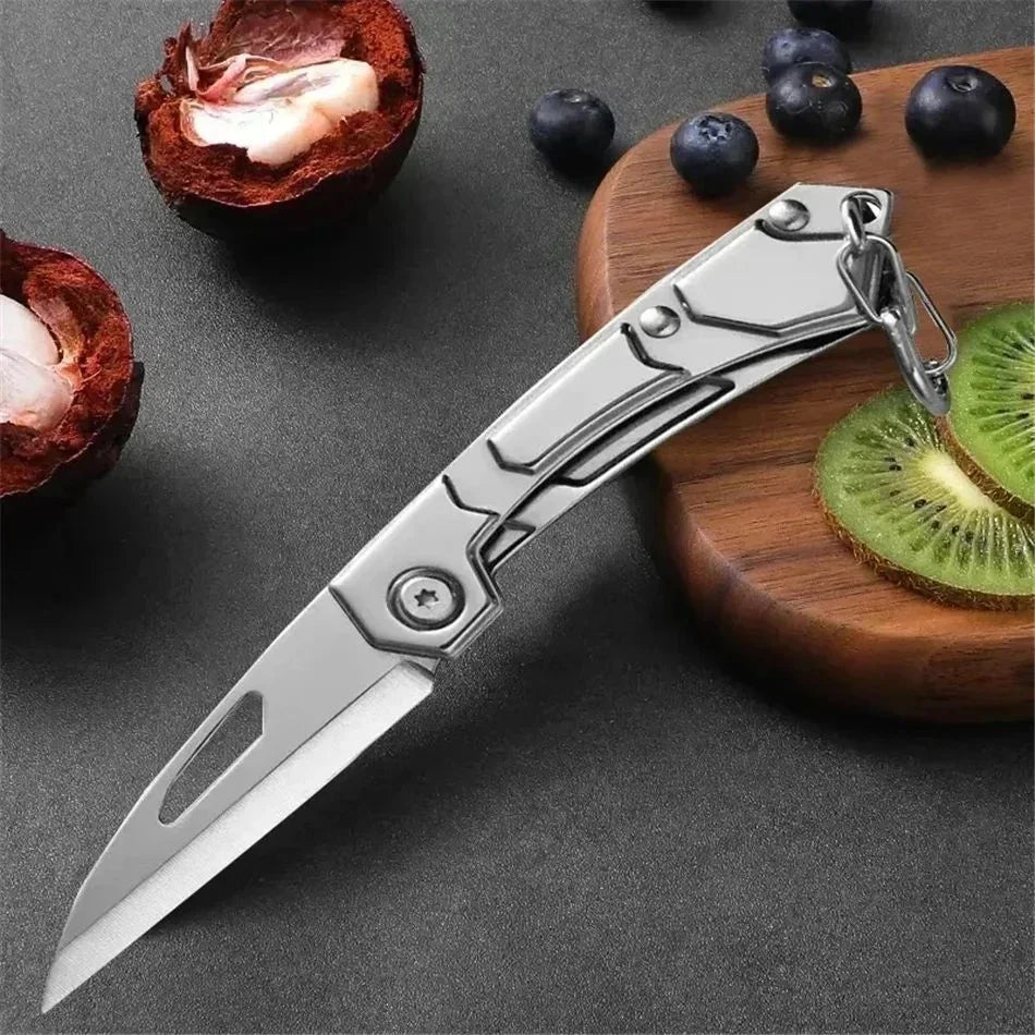 Stainless Steel Fruit Knife – Compact 13.5cm Multi-Use Blade Fruit Knife Axl