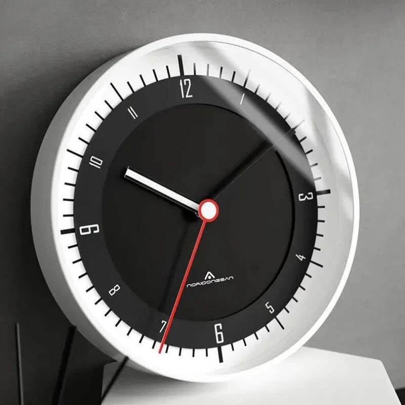 Modern Silent Wall Clock 12" – Minimalist Acrylic Home Decor Silent Wall Clock Axl