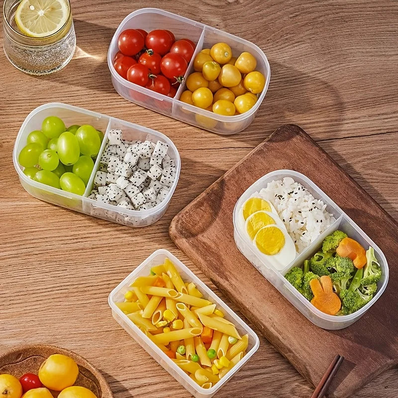 Dual Compartment Food Storage Container & Spice Organizer Food Storage Container Axl