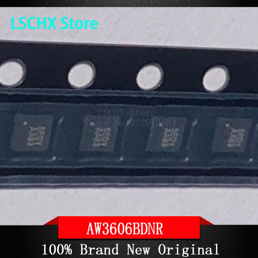 100pcs AW3606BDNR/ADNR DFN2x2-8L Battery Management IC Chips Battery Management IC Axl