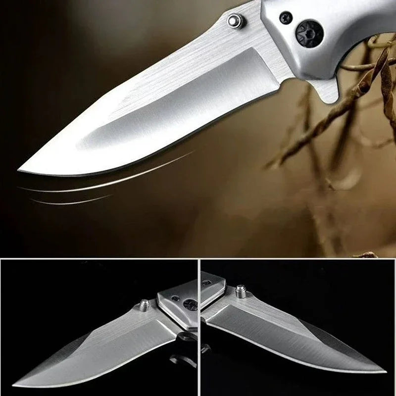 PLYS EDC Folding Pocket Knife – Wood Handle & Pocket Clip Folding Pocket Knife Axl