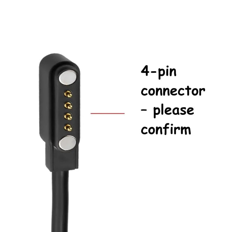4-Pin USB Charger Cord for Bone Conduction Headphones & Smartwatch USB Charging Cable Axl
