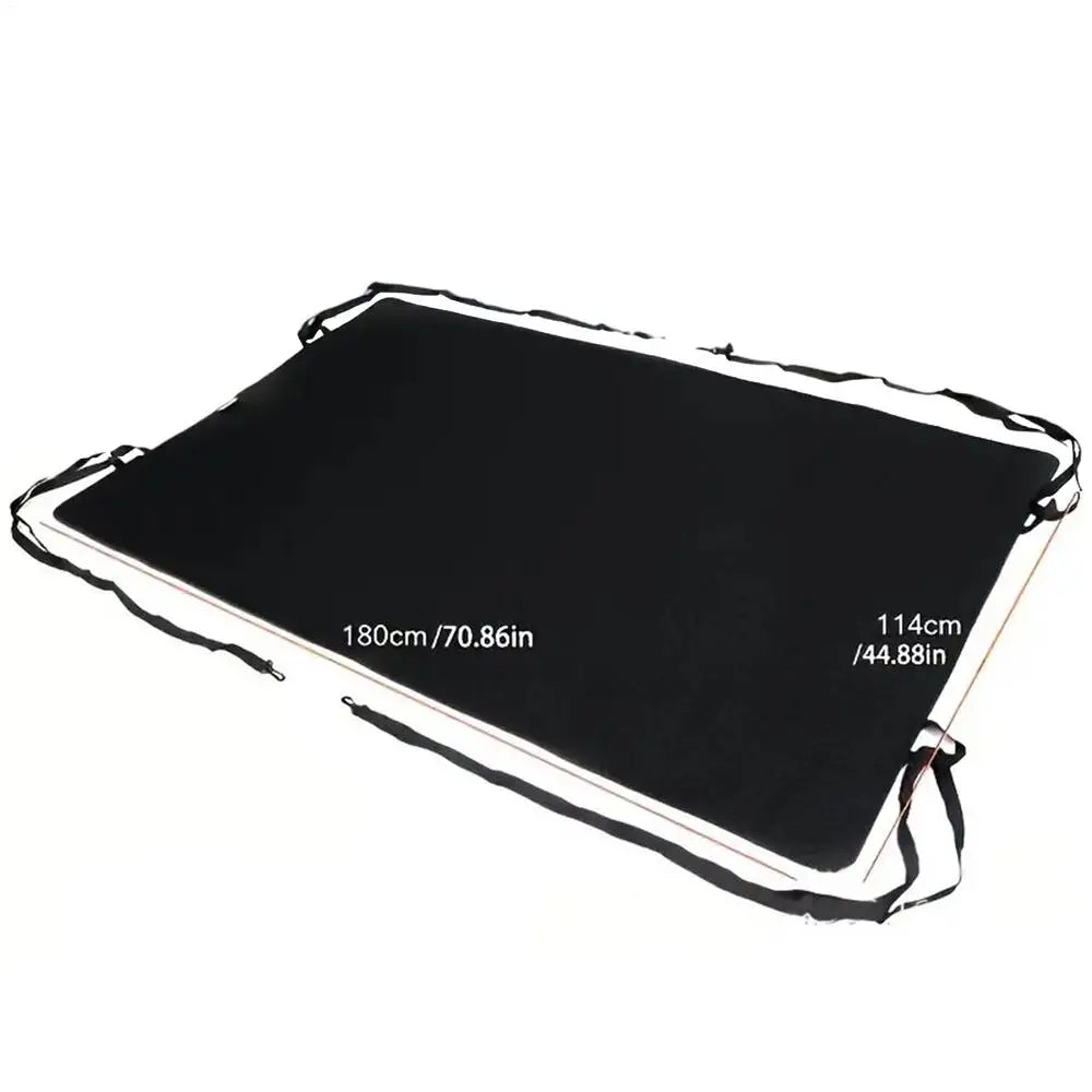 Rear Door RV Awning – Waterproof Van & Campervan Canopy RV Rear Door Awning Axl Black