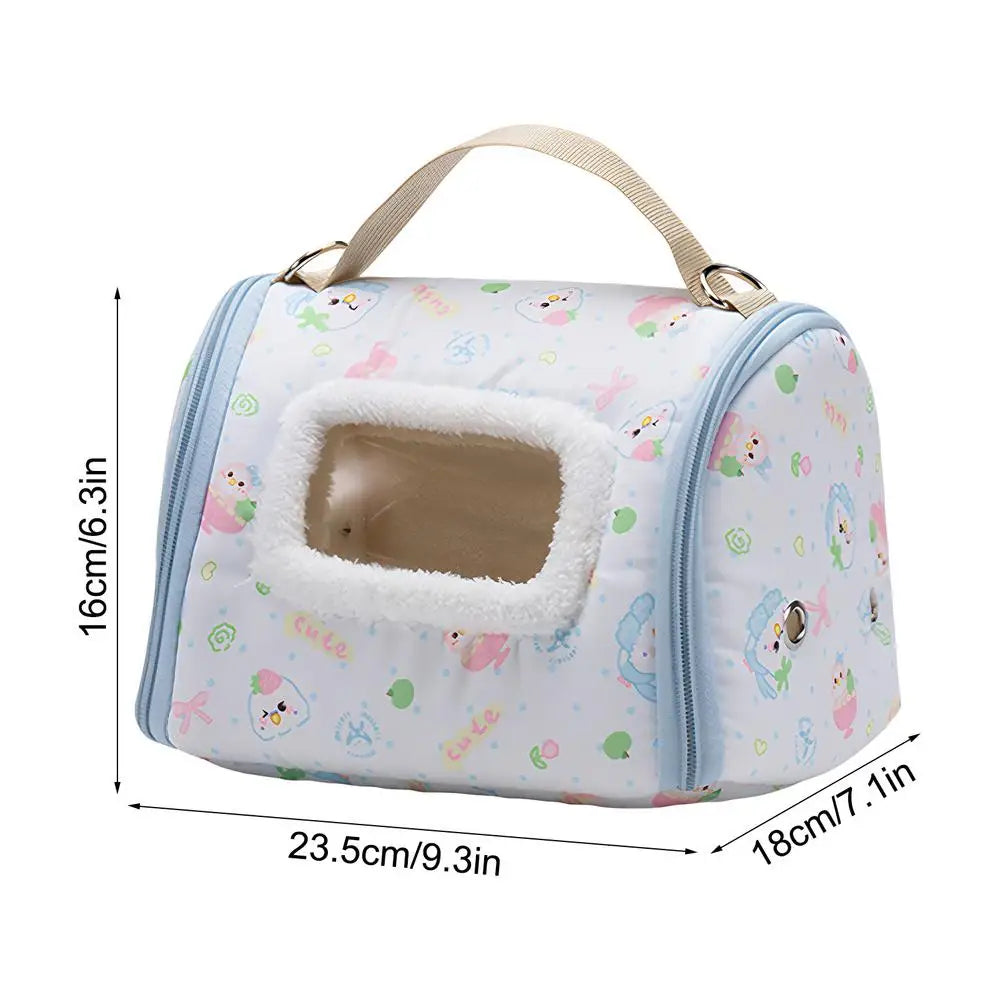 Portable Bird Travel Carrier – Insulated Parrot Bag Bird Travel Carrier Axl As show