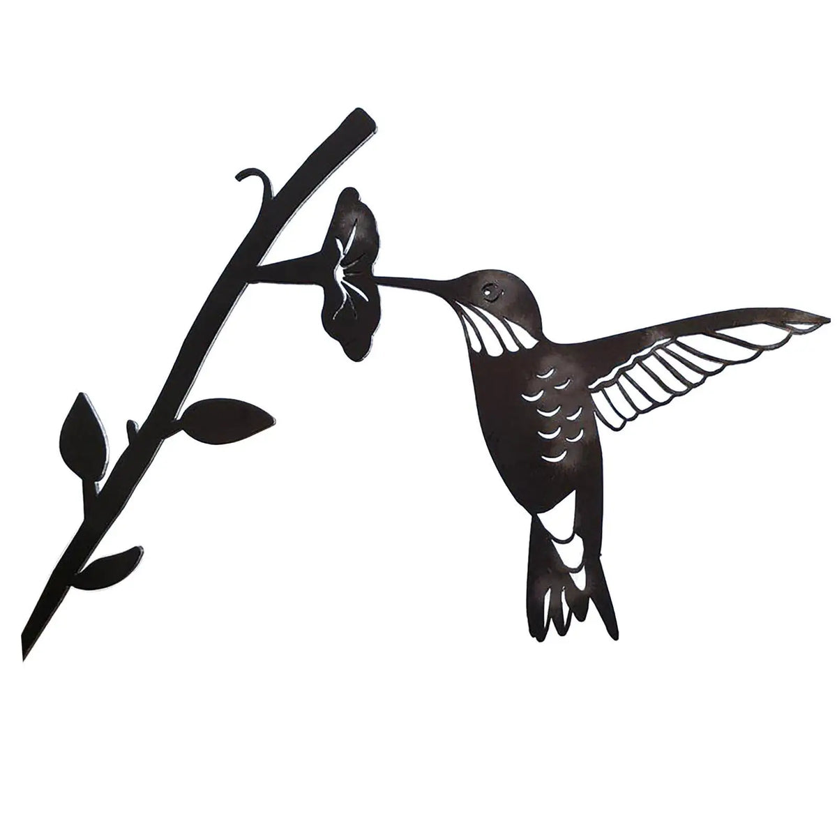 Metal Bird Silhouette Garden Ornament – Tree & Yard Decor Garden Metal Ornament Axl
