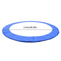 Round Trampoline Replacement Pad 8ft 10ft – Waterproof Cover Trampoline Spring Cover Axl Blue 8FT