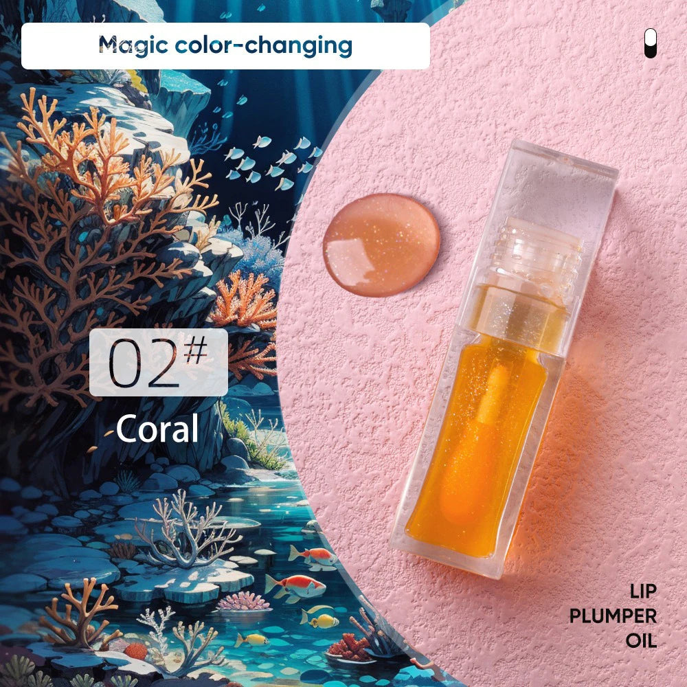 Color-Changing Lip Oil Gloss – Vegan Moisturizing Lip Gloss Lip Oil Gloss Axl 02 50pcs with logo