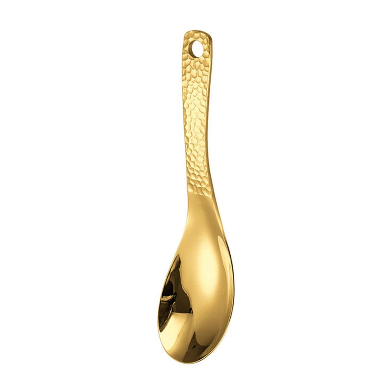 Stainless Steel Soup Spoon – Deep Bowl Mirror Polished Flatware Soup Spoon Axl B