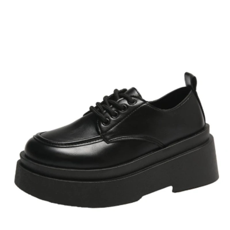 UXST Women's Retro Round Toe Mid-Heel Pumps | Casual Shoes Mid-Heel Pumps Axl black 35