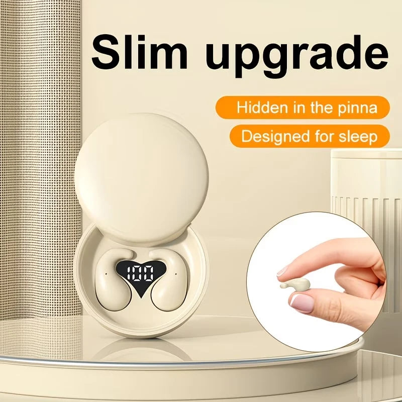 SK28 Ultra-Thin Bluetooth Sleep Headphones | Long Battery Life Bluetooth Sleep Earbuds Axl