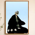 Kisuke Urahara Poster – Waterproof Self-Adhesive Anime Wall Art Anime Wall Poster Axl White01 15X20cmNoframe