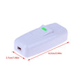 Inline ON/OFF Cord Switch for Table, Desk & Bedside Lamps – White Inline Cord Switch Axl one size