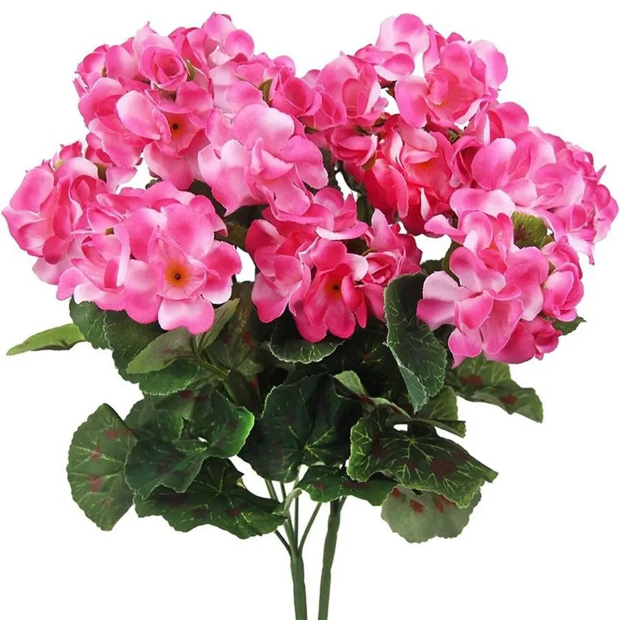 Silk Begonia Artificial Flowers – Wedding & Home Décor Artificial Silk Flowers Axl Pink