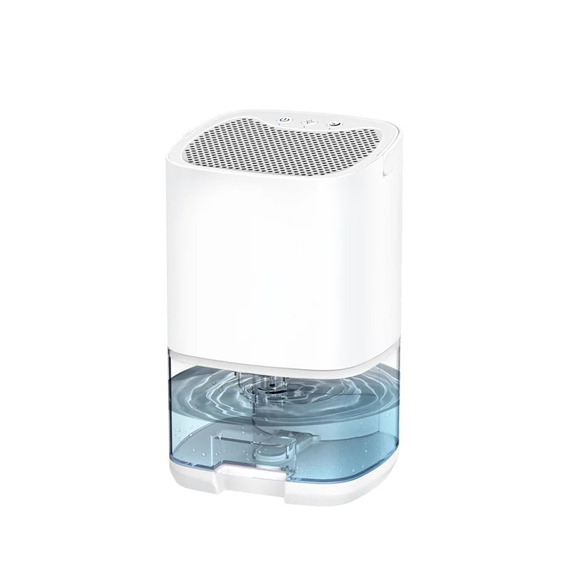 BALASHOV Portable Dehumidifier – Quiet Home Moisture Remover Portable Dehumidifier Axl WHITE US Plug