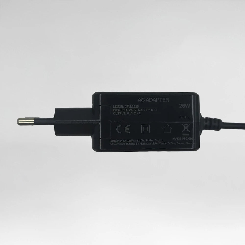 12V 2.2A AC Adapter for Samsung Chromebook 2 & 3 | 26W Laptop Power Adapter Axl
