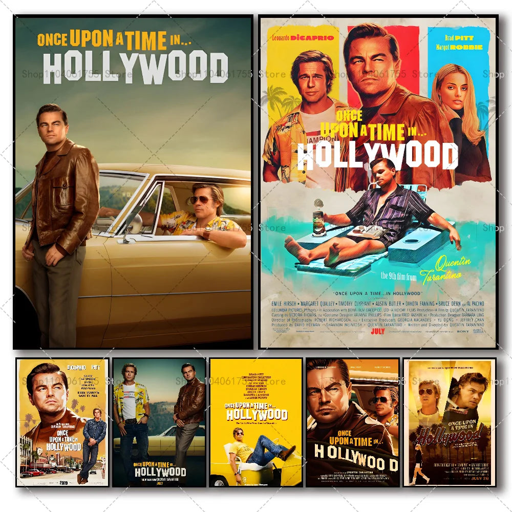 Once Upon a Time in Hollywood Movie Poster Wall Sticker Movie Poster Sticker Axl