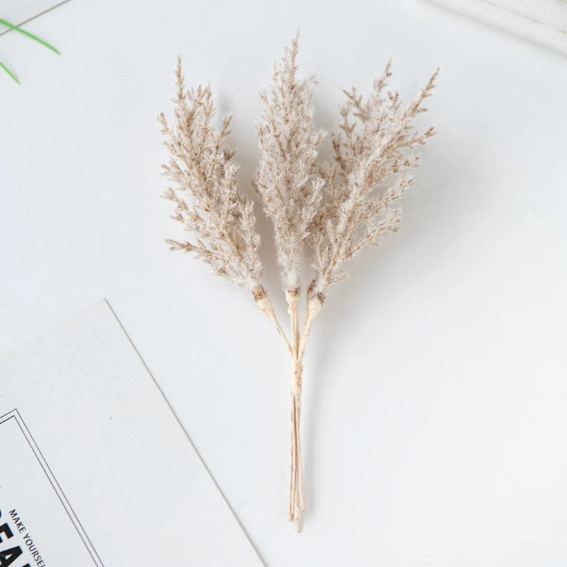 Gold & Silver Artificial Branches – Wedding & Home Décor Artificial Decorative Branches Axl Camel Color 3pcs
