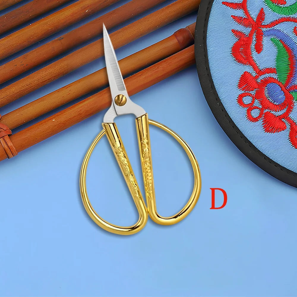 Mini Stainless Steel Embroidery Scissors – Vintage Tailor Tool Embroidery Scissors Axl Scissors-XL
