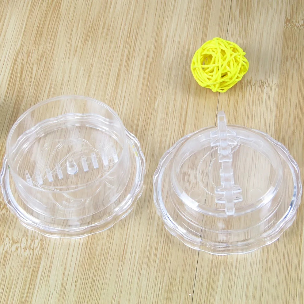 2-Pc Manual Garlic Grinder Twisting Press – Kitchen Gadget Garlic Press Axl