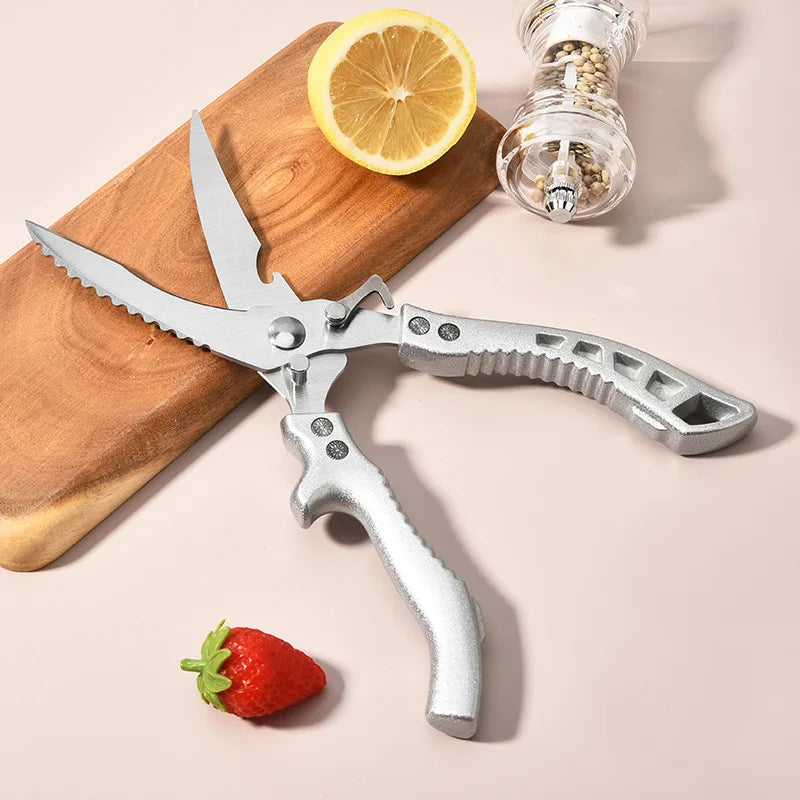 Heavy Duty Kitchen Shears – Stainless Steel Multi-Use Scissors Kitchen Shears Axl