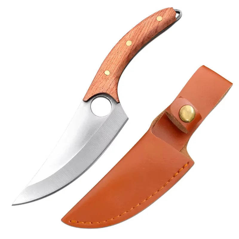 COOKCRAZE Stainless Steel Boning Knife – Rosewood Handle 16cm Boning Knife Axl