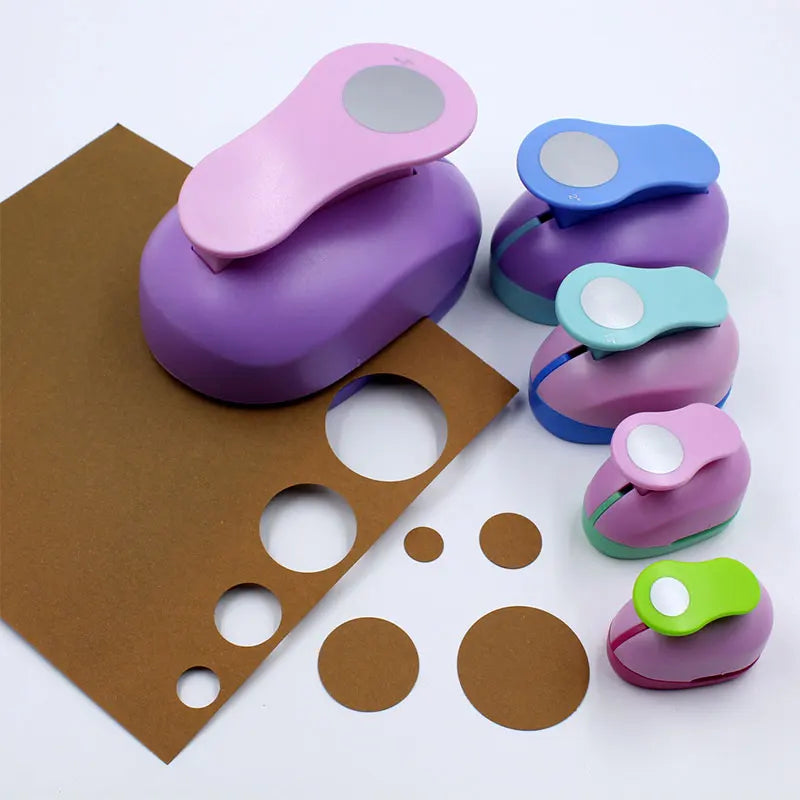 Circle Round Hole Punch 9/16/25mm – DIY Paper Craft Tool Paper Craft Punch Axl