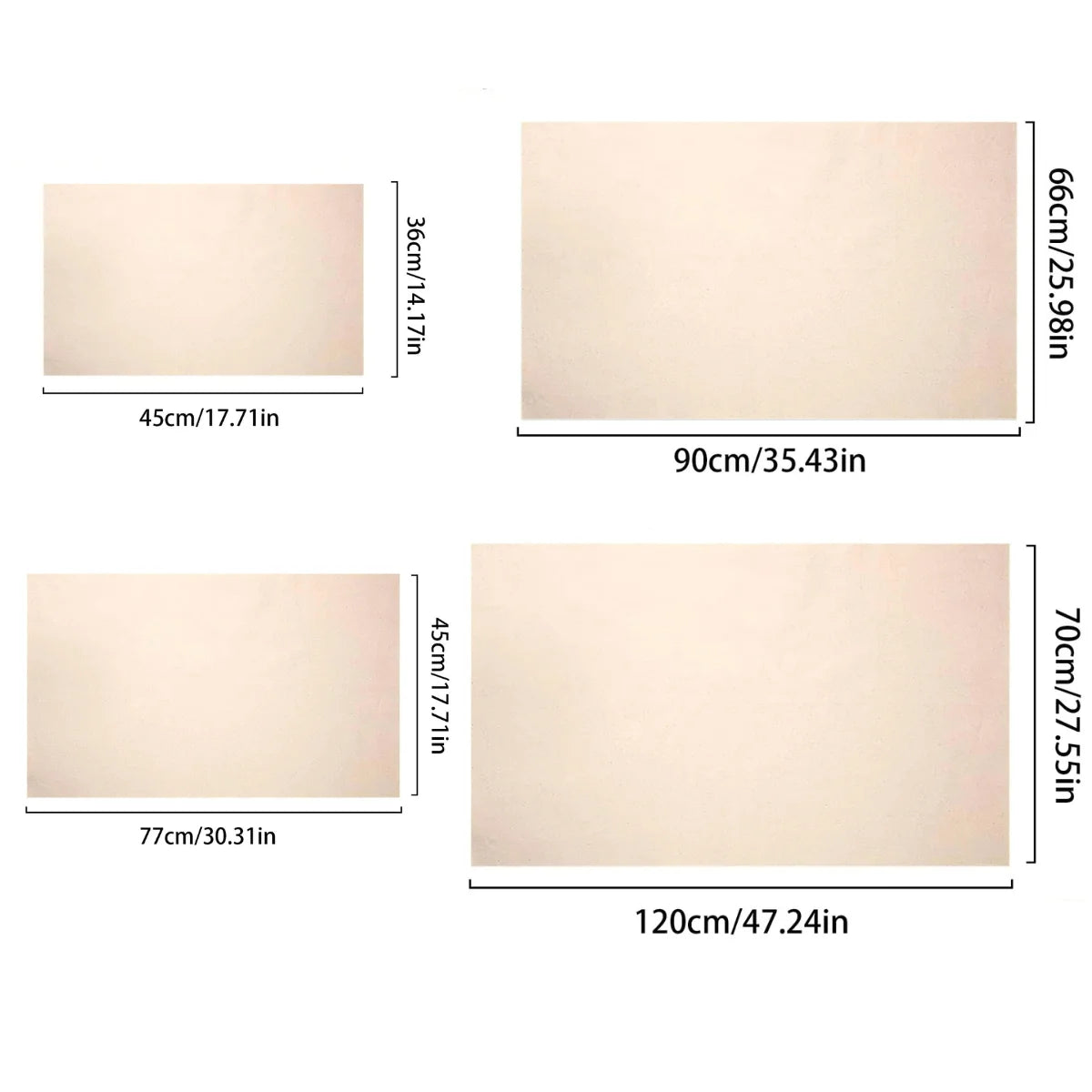 Natural Cotton Dough Proofing Cloth – Reusable Baker's Couche Dough Proofing Cloth Axl