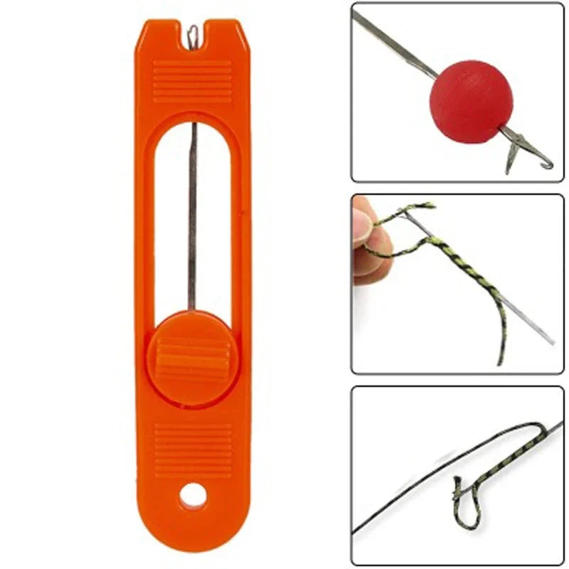 Ronnie Rig Bait Needle – Portable Carp Fishing Threading Tool Fishing Bait Needle Axl