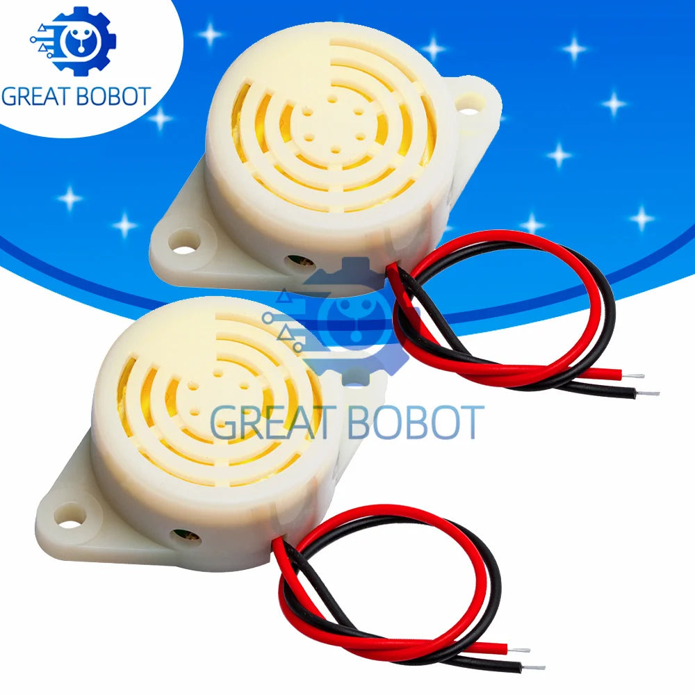 95dB Electronic Buzzer 3–24V SFM-27 | Arduino Alarm Beeper Electronic Buzzer Axl