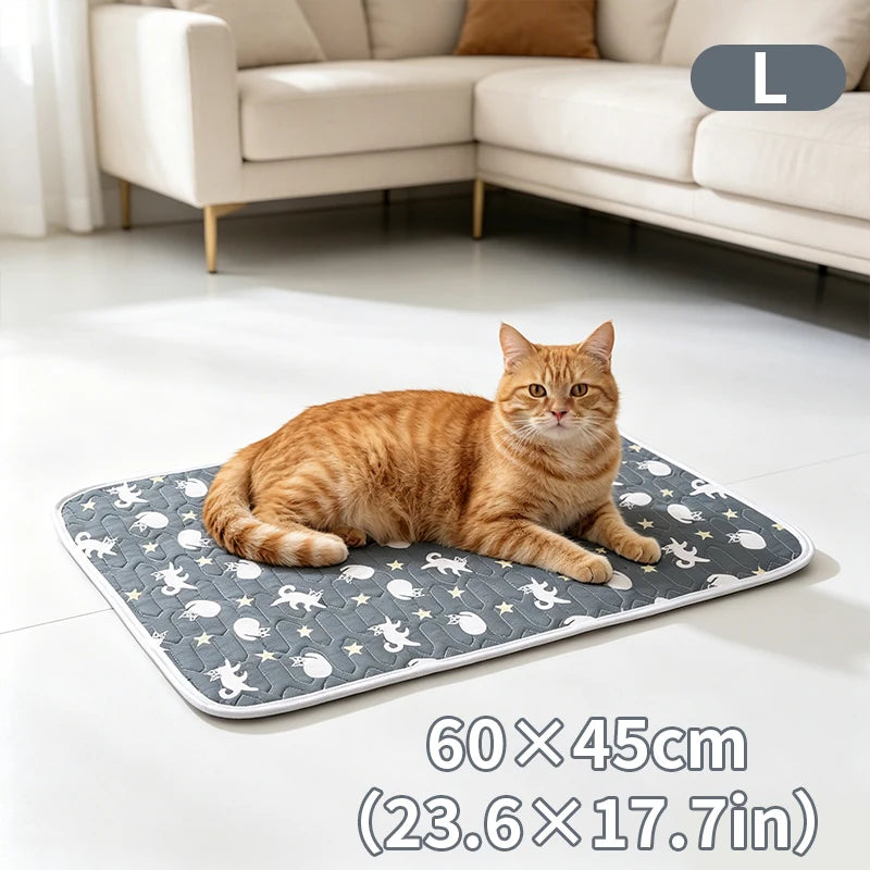 Ice Silk Pet Cooling Mat – Waterproof Dog & Cat Sleeping Pad Pet Cooling Mat Axl L 60X45CM