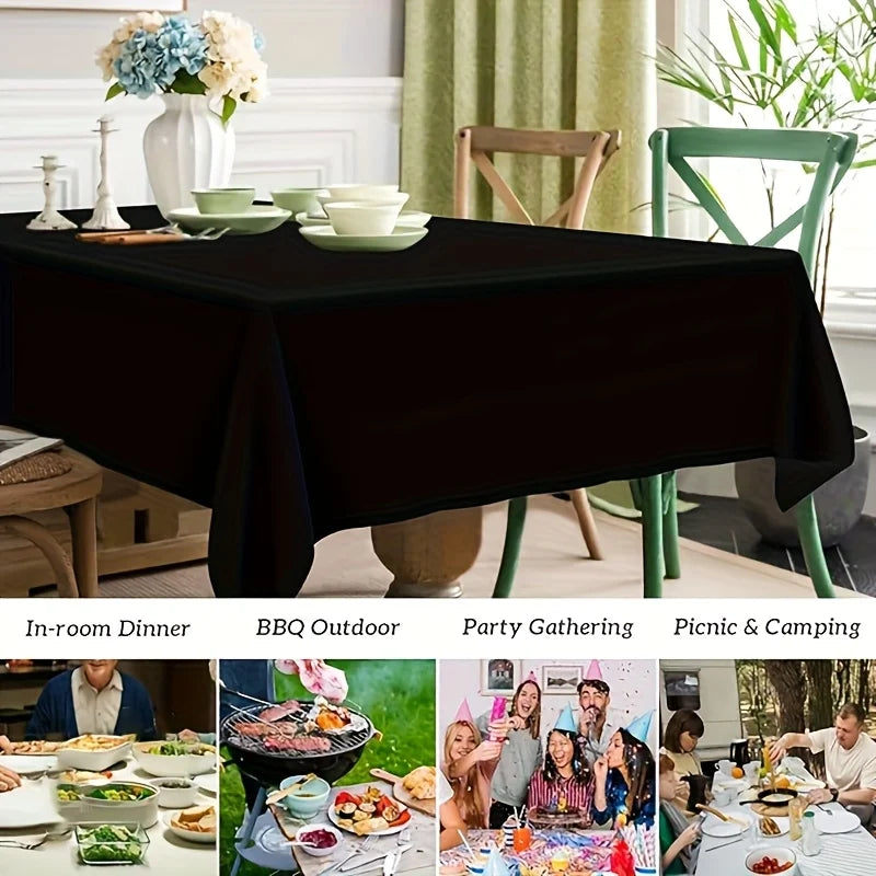 Large Disposable PEVA Tablecloth 54×108" – Party & Events Disposable Tablecloth Axl