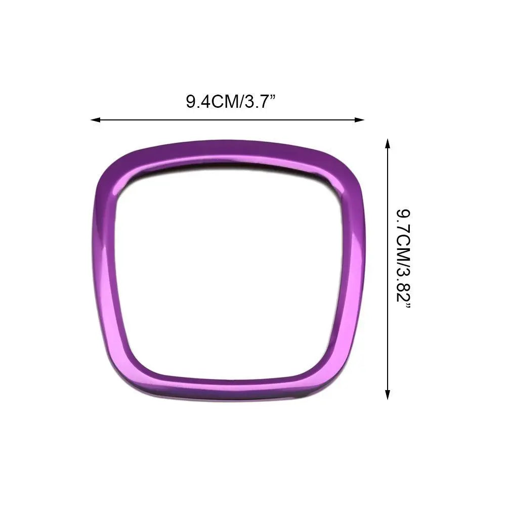 Audi Steering Wheel Logo Cover Sticker – Aluminum A4 A5 Q5 Q7 Steering Wheel Trim Axl
