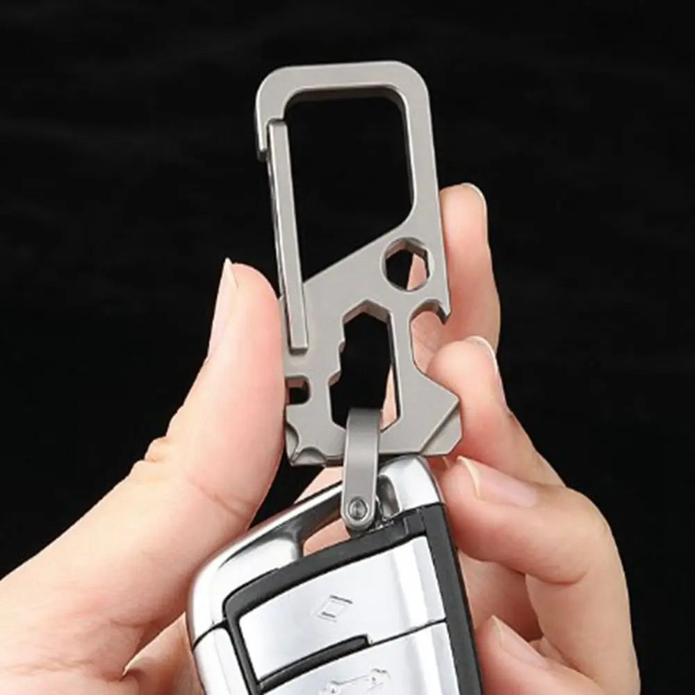 Titanium Alloy Horseshoe Buckle Carabiner – EDC Keychain Hook Carabiner Buckle Hook Axl