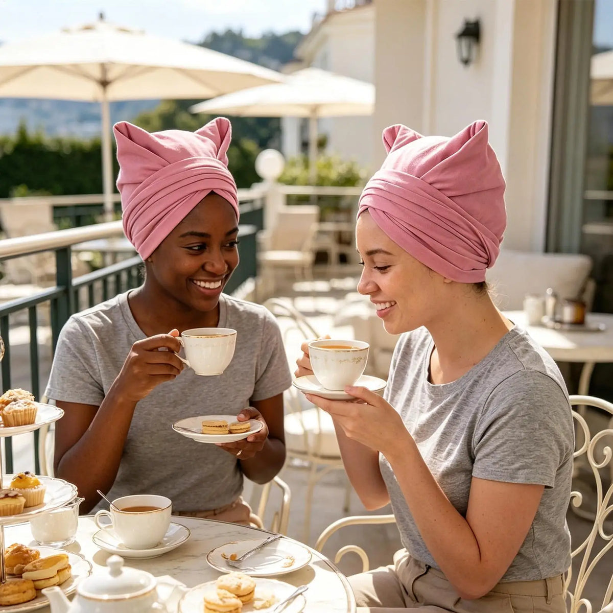 Anti-Frizz Hair Towel Turban – Super Absorbent Curl Wrap Hair Towel Turban Axl