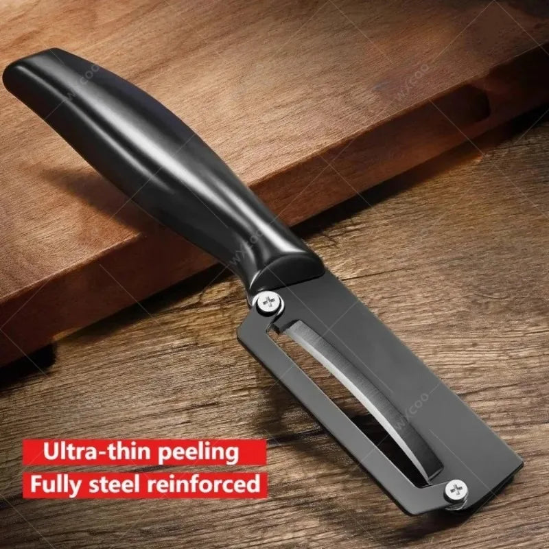 WXCOO All-Steel Fruit & Vegetable Peeler | Kitchen Peeling Tool Vegetable Peeler Axl