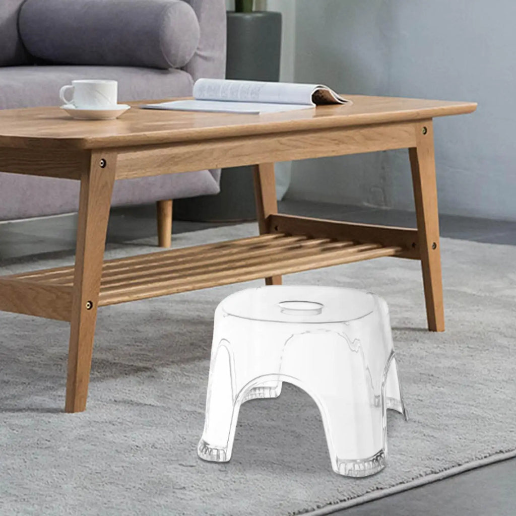 Clear Shower Corner Stool – Waterproof Bathroom Bench Shower Corner Stool Axl
