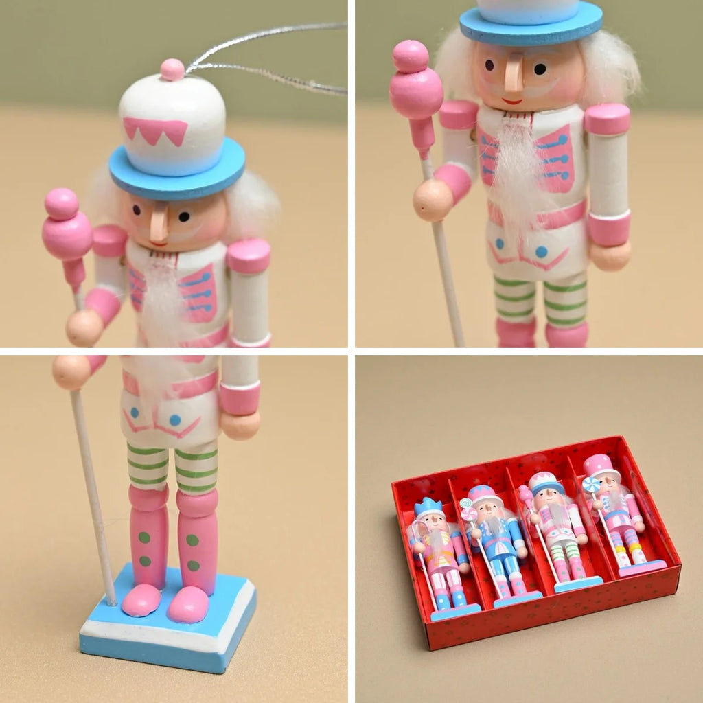 Nutcracker Soldier Christmas Tree Ornament – Candy Color Christmas Ornament Axl
