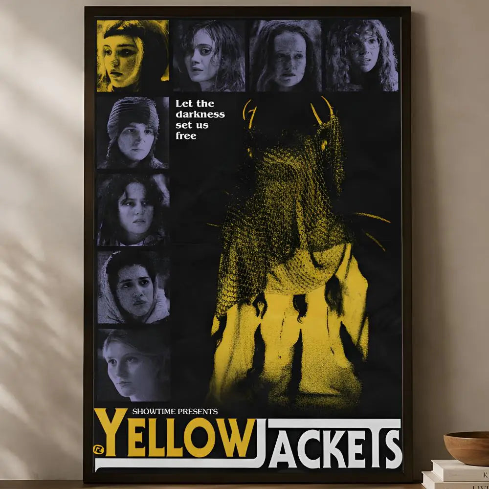 Yellowjackets Show Poster – Self-Stick Waterproof HD Wall Art Wall Art Poster Axl White18 50X70cmNoframe