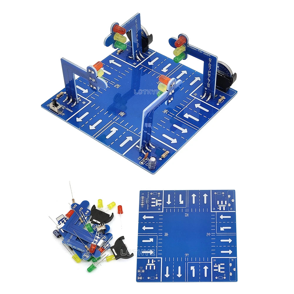 Traffic Signal Light DIY Soldering Kit – STEM Electronics DIY Soldering Kit Axl DIY Kit