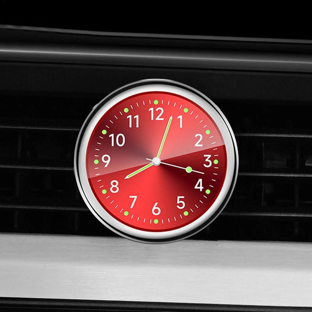 Luminous Analog Car Dashboard Clock – Zinc Alloy Quartz Car Dashboard Clock Axl